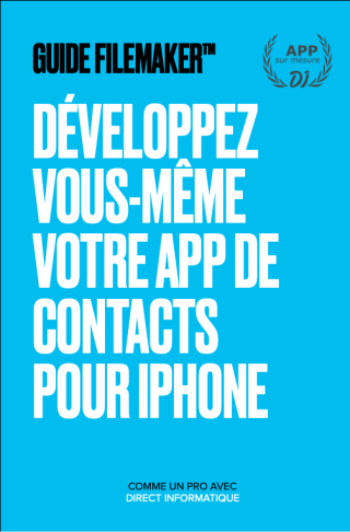 Guide FileMaker™ gratuit contacts iPhone